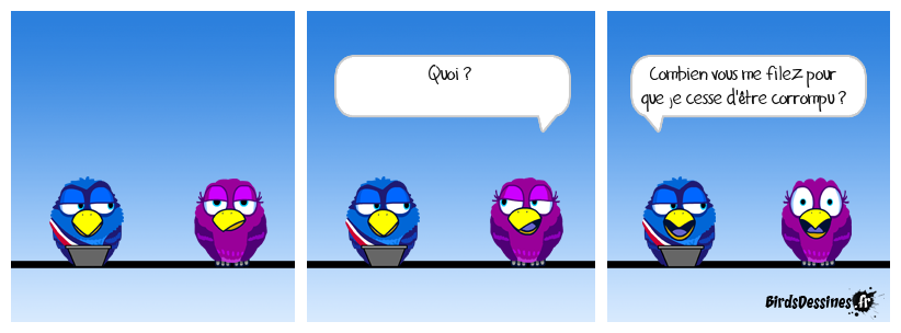 Il y a un progrès : ce n'est pas sexuel. La proposition