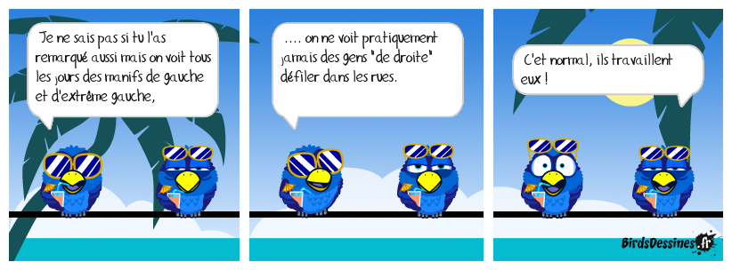 Je me suis fait la réflexion....