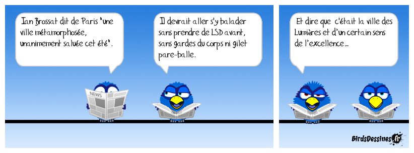 Ils sont  toujours contents d'eux....