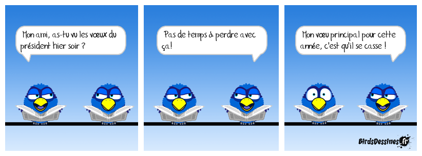 Comme l'année dernière, en fait, et puis les autres....