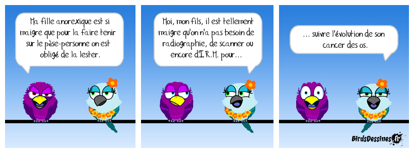 OK, je sors... Le Birds Horror Show