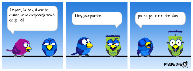 Lui non plus. (bègue)