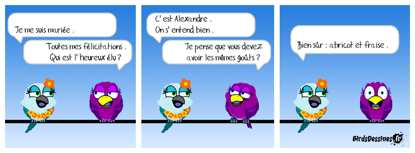 ... et des couleurs !