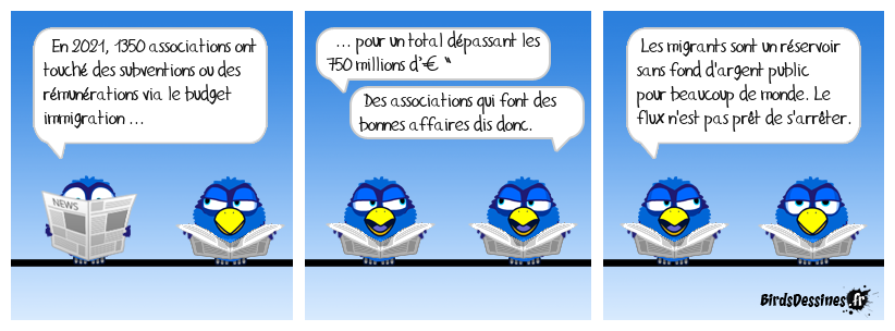 Comme quoi la misère peut servir à s'enrichir.