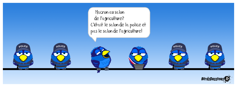 Macron au salon de l'agriculture ?