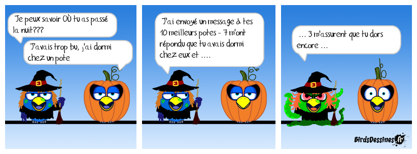 Ça c'est de vrais copains ...