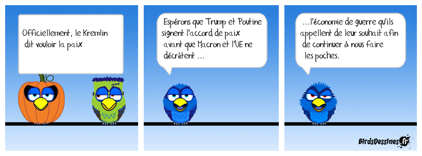 Officiellement, le Kremlin dit vouloir la paix !