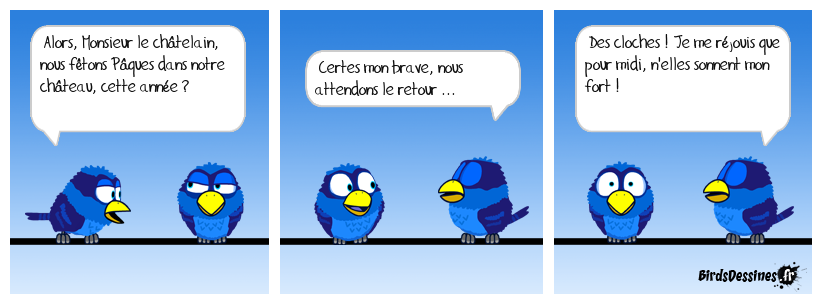 Pas sorti de l'auberge (heu, du château).