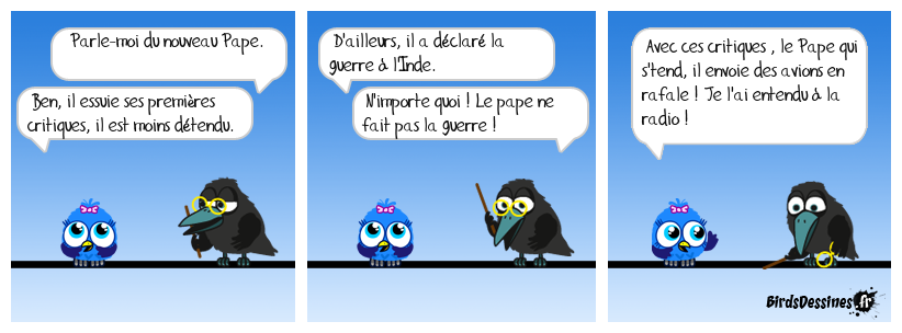 Inde VS pape qui s'tend