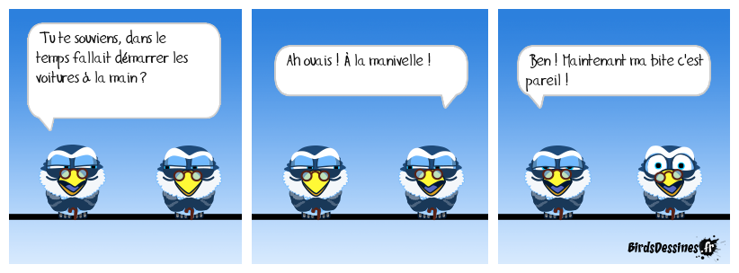 ☺ Démarrage à la main ☺☺