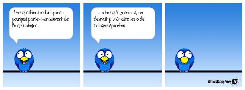 Petite connerie parfumée.