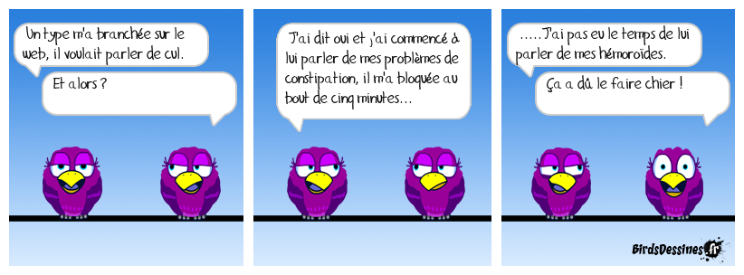 La com' ne passe pas.