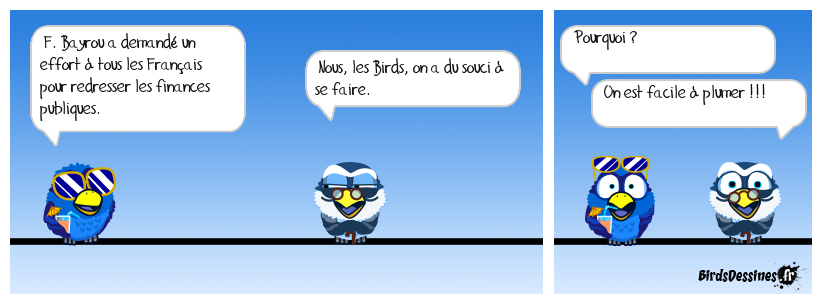 Toujours des efforts !