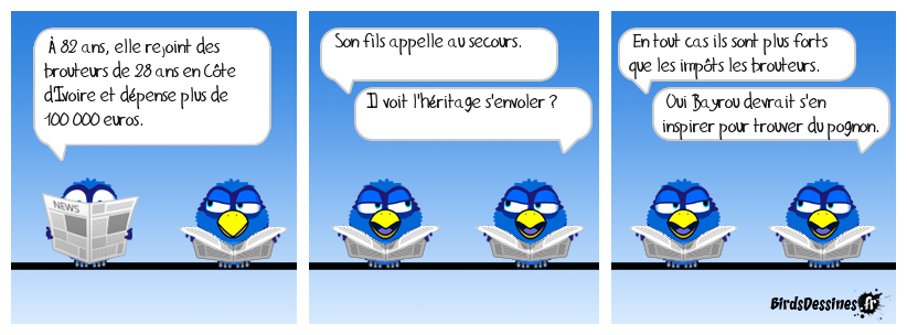 Avec toutes les mémés qu'il y a en France il y a de quoi faire.