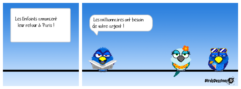 Les Enfoirés surfent sur la victoire du PSG