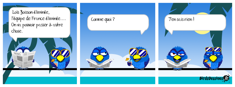 Tout de suite, la suite.