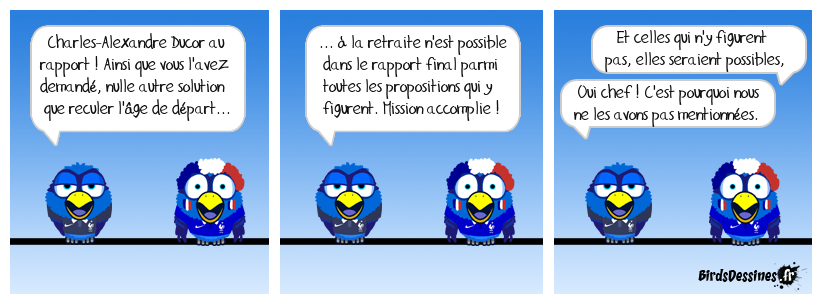 Le B. A. BA de l'enfumage. Le rapport du COR