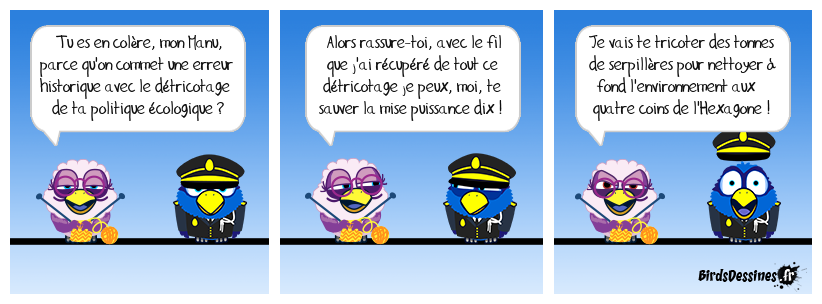 Tricote-moi l'habit avec tes doigts