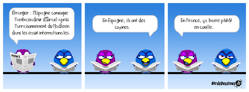 Sans commentaire. Espagne : 1 - France : 0