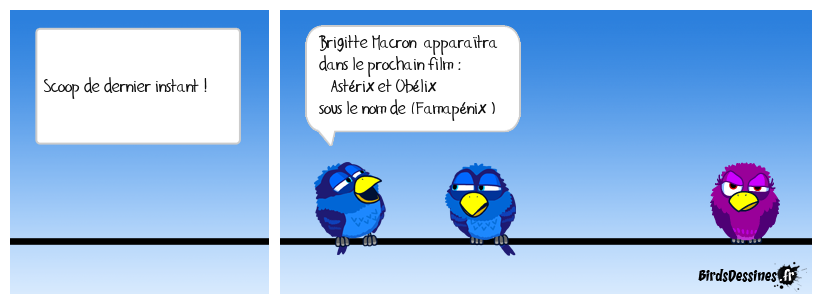 Les personnages principaux de la série Astérix