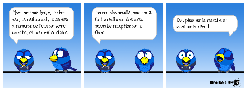 Déformation professionnelle.