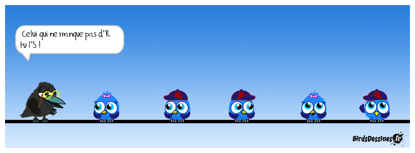 Beurrederien non plus ! Suite de l’alphabet... au suivant !