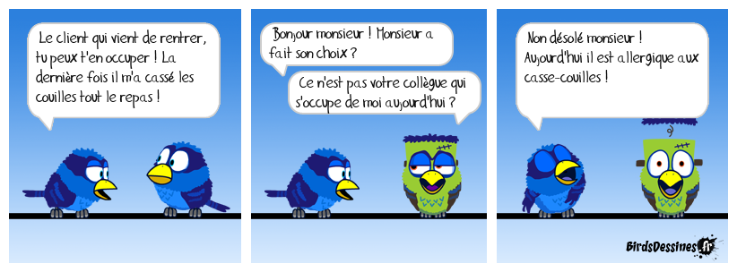 ☺ Quand on se rend service entre serveurs ☺☺