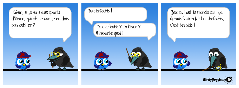 Le clafoutis, c'est exquis.