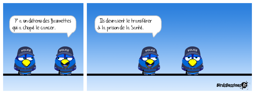 Petite connerie médico-carcérale.