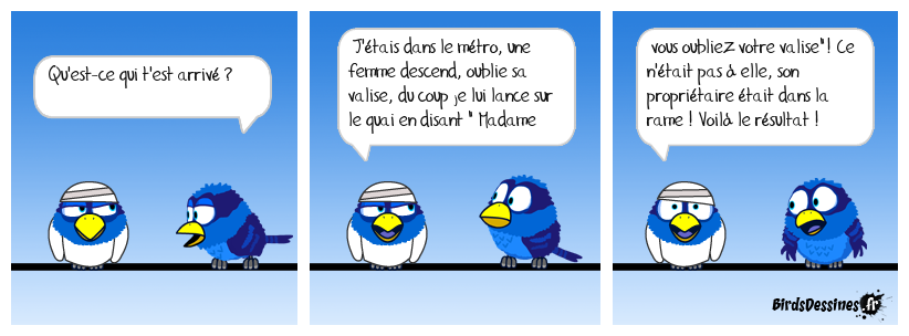 ☺ La valise du malentendu ☺☺