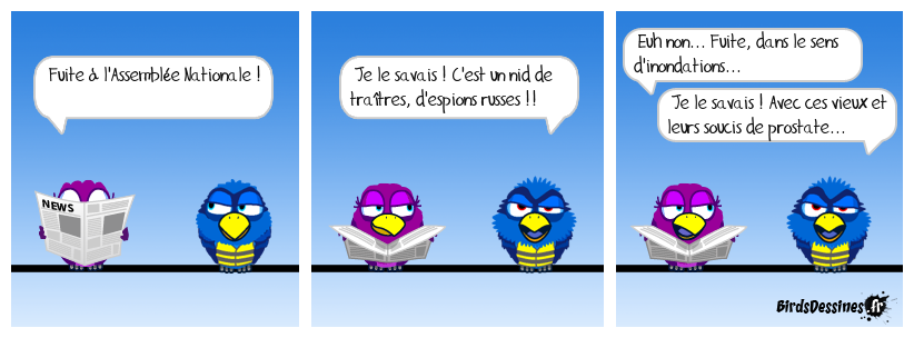 Appelez un plombier ! Spécialisé, le plombier !