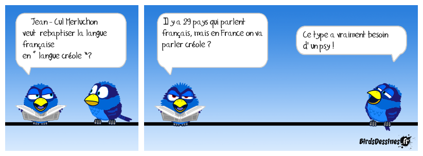 On ne parle pas français qu'en France.
