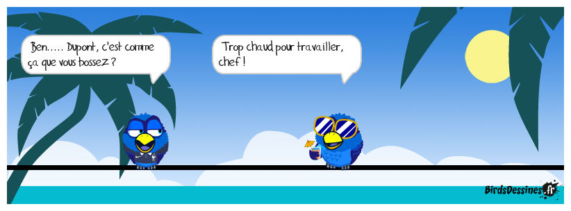 Journée farniente .