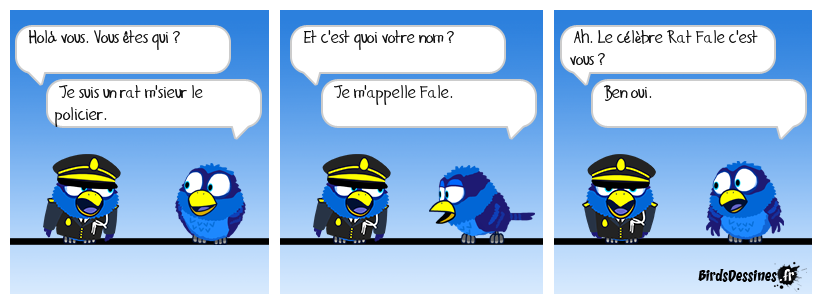 Même les rats......