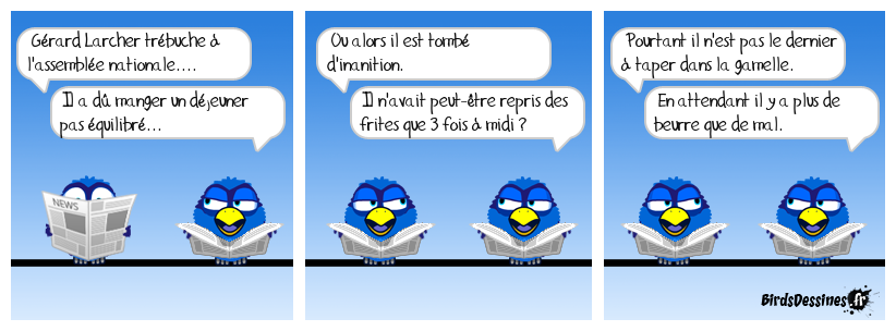 Une petite tranche de foie gras et ça va aller mieux !