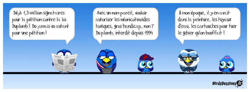 Un peu de plomb dans la cervelle, nom de nom !