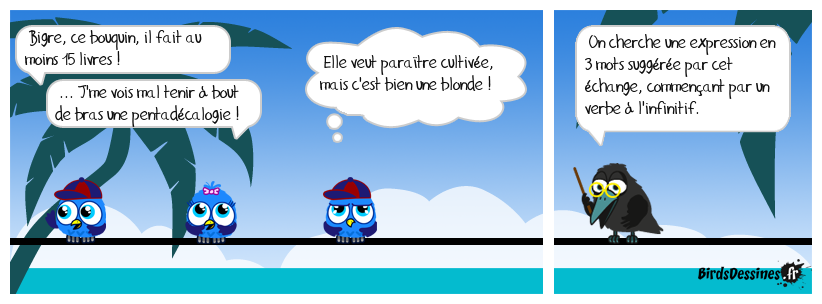 Verbidouillage n° 673 (expression française n° 385)