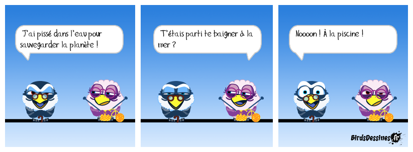 C’est plus marrant !