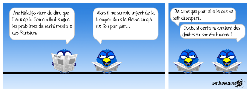 Elle a besoin d'une bonne douche non ?