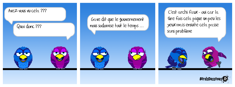 Sodomie un jour - sodomie toujours -