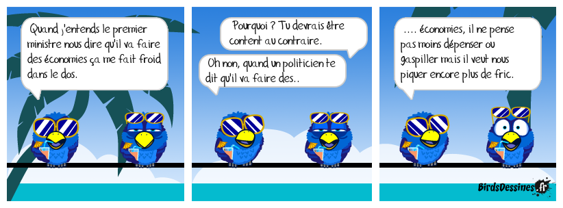 C'est bien comme ça qu'ils voient les choses....