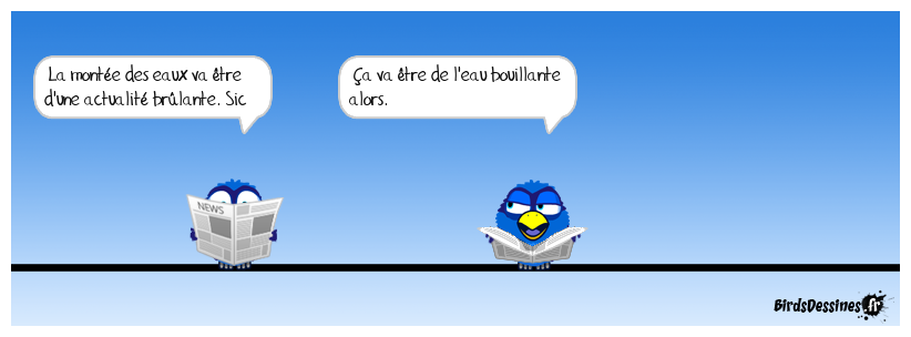 Phrase entendue aux infos.