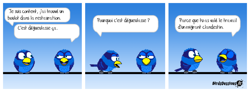 Ça devrait être défendu.