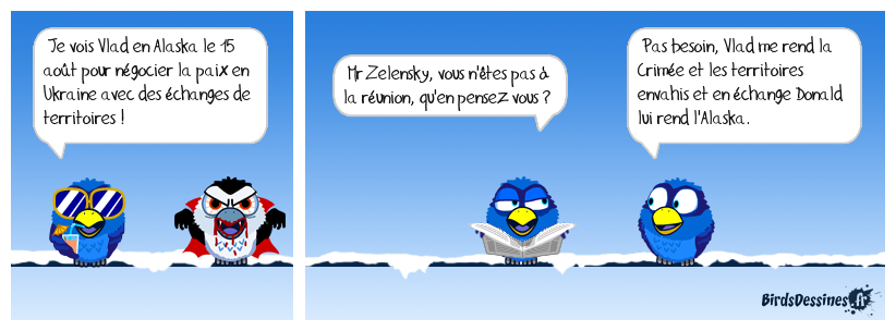 Vu comme ça, c'est super (sauf pour le Nobel) Et ensuite, on lui file le Nobel de la Paix ?