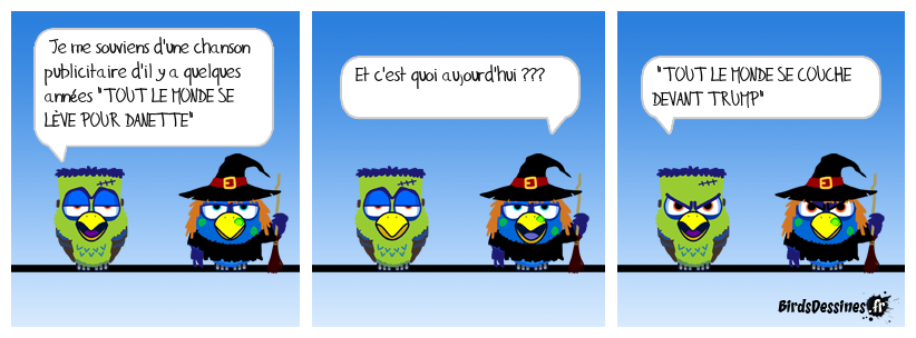 Sauf la Chine et cela le canard orangé l'a compris