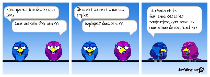 TSAHAL toujours de bonnes idées