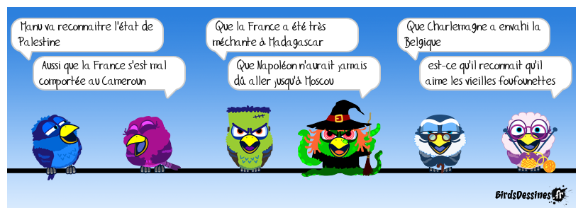 La françarabia a enfin un vrai président qui s'occupe de tout