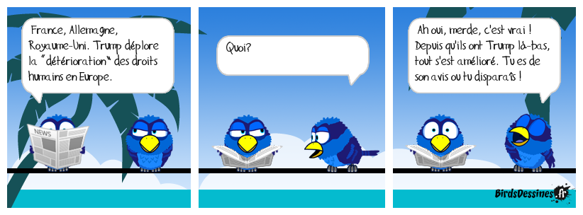 Que c'est beau, tout le monde du même avis !