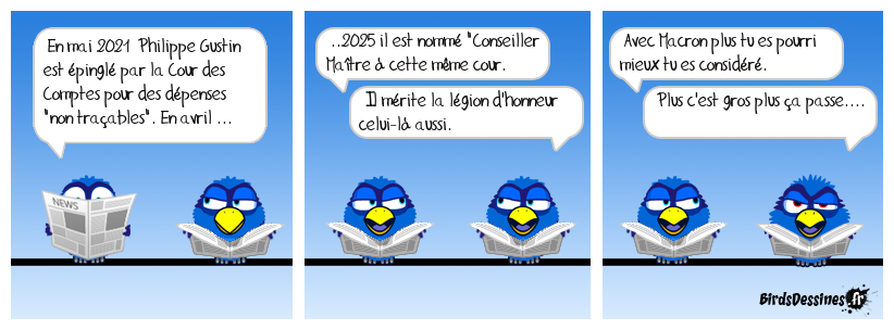 Et pendant ce temps on nous demande de serrer un cran de plus à nos ceintures...