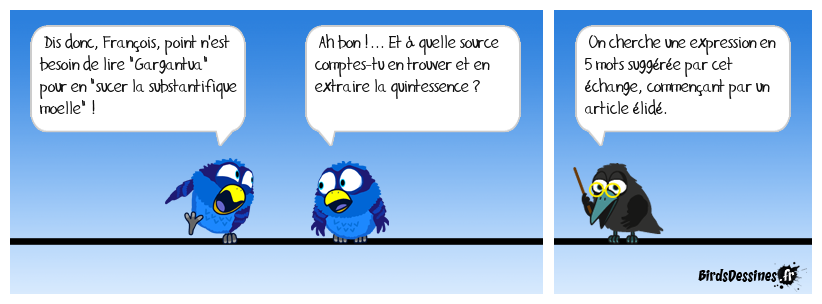 Verbidouillage n° 687 (expression française n° 397)